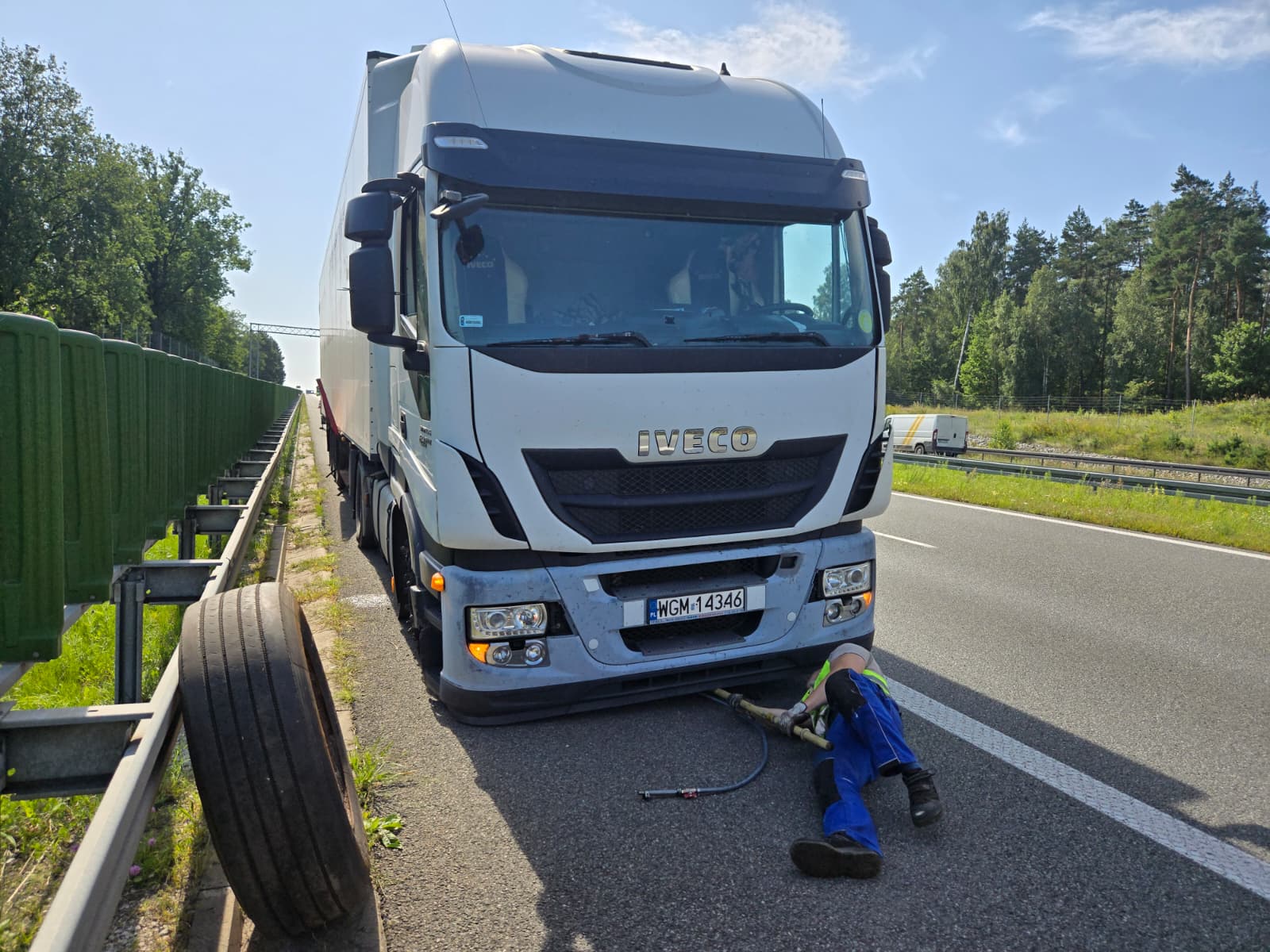 Mobilny serwis opon TIR Włocławek – Autostrada A1